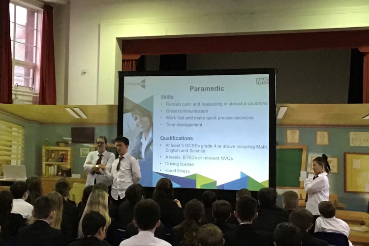 LIVE THEATRE INVITES STUDENTS TO STEP INTO NHS CAREERS